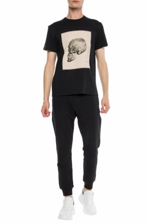 Skull motif t-shirt, zdjęcie 2 Skull motif t-shirt od Alexander McQueen
